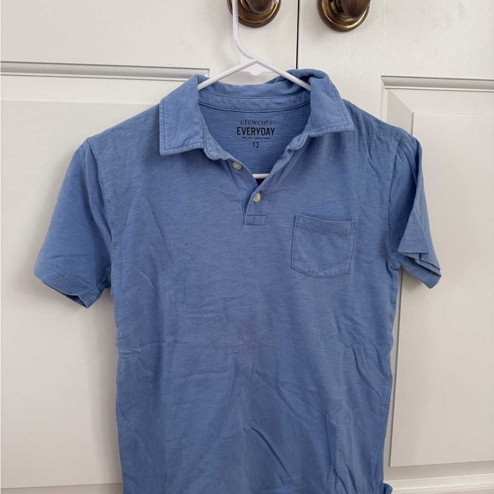 Crewcuts Boys Light Blue Polo Shirt